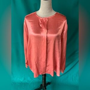 Elegant Coral Women's Top
